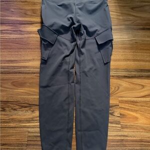 Cargo Pocket Leggings in Dark Slate